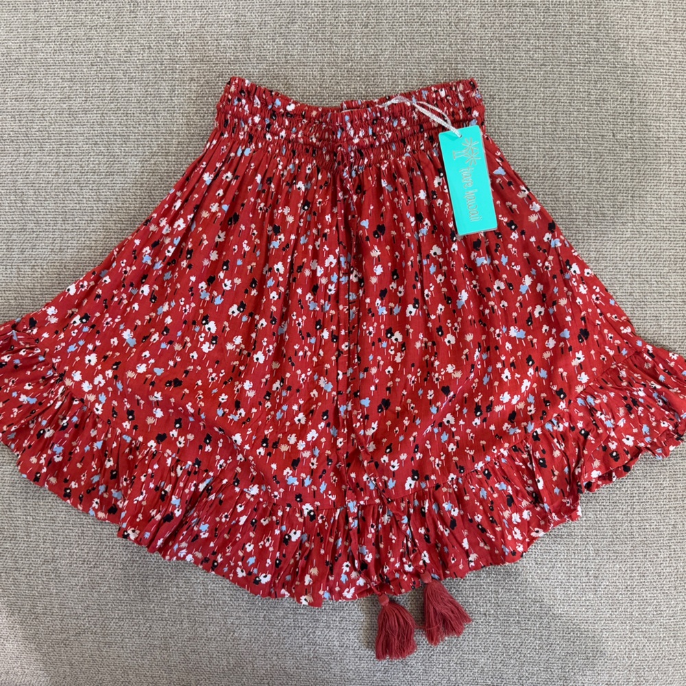 Tiare Hawaii Lilly Rose mini skirt NWT One Size